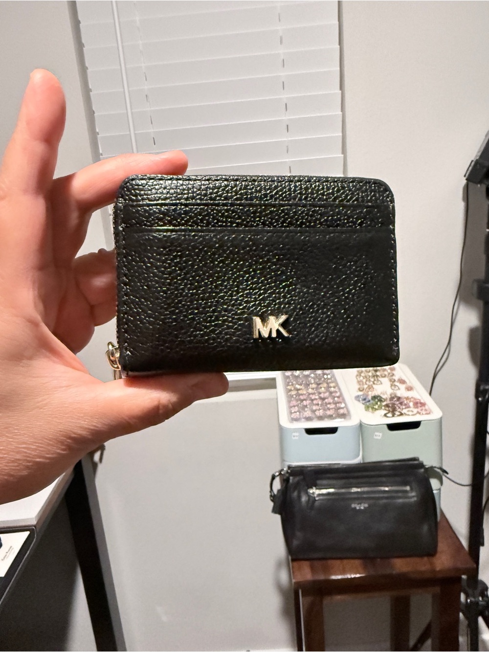 MK Black Card Wallet